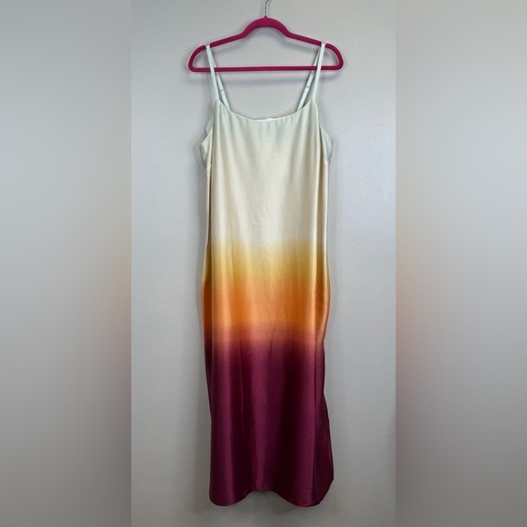 Lane Bryant Cream Satin Dress - Picture 3 of 15